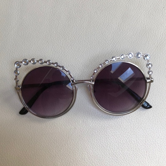 Betsey Johnson Accessories - Betsey Johnson Cat-eye Sunglasses RARE